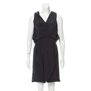 Black Doo.Ri silk knee length dress